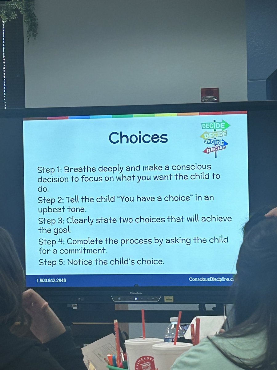 vhmouse88's tweet photo. Learning and practicing how to give child’s choices in a positive way during Conscious Discipline training. #IMPACT #DowligTigers @DowlingTigers https://t.co/mN51zqbIkX