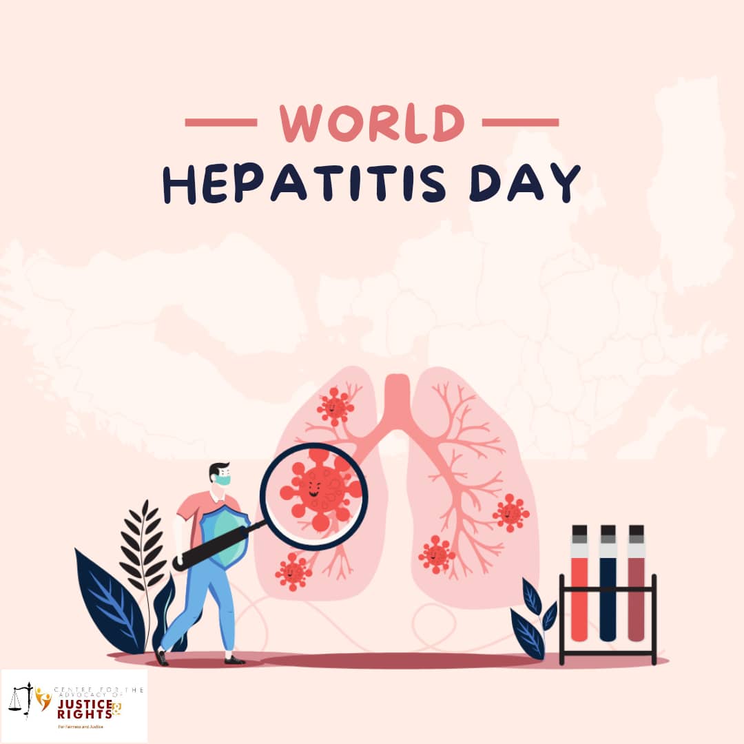 cajrrights's tweet photo. 🌍🩺 Today, on #WorldHepatitisDay, let's unite to raise awareness about Hepatitis, a silent global killer. Together, we can take action to prevent, diagnose, and treat this disease. #HepatitisFreeWorld #HealthForAll 💙🌏 #WorldHepatitisDay2023 https://t.co/k27Ky9GbVy