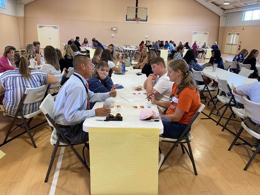 GCMSCougars's tweet photo. Big thanks to community leaders, parents, students, and staff for attending our GCMS 5-Year Goal event at the Rock on Thursday! A great reminder that educating our young people is a community effort! #GCMSImpact https://t.co/e9DxdCyInp