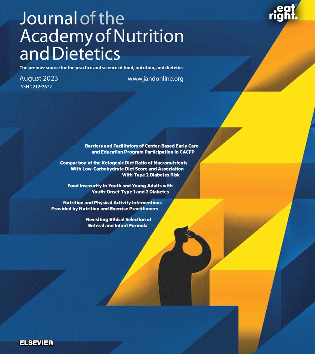 eatrightPRO's tweet photo. Check out the August issue of the #eatrightPRO Journal and take advantage of the free CPE articles! π
Take a peak today: https://t.co/CepXUo0PHL
#eatrightPRO #RDNCPE #rdchat https://t.co/w3qwJjz5jV
