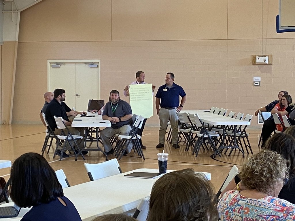 GCMSCougars's tweet photo. More scenes from our 5-Year Event, where we analyzed what's going well, what needs improvement, and where we want our school in 5 years! Big thanks to all who attended! #GCMSImpact https://t.co/H9eT5UeWLN