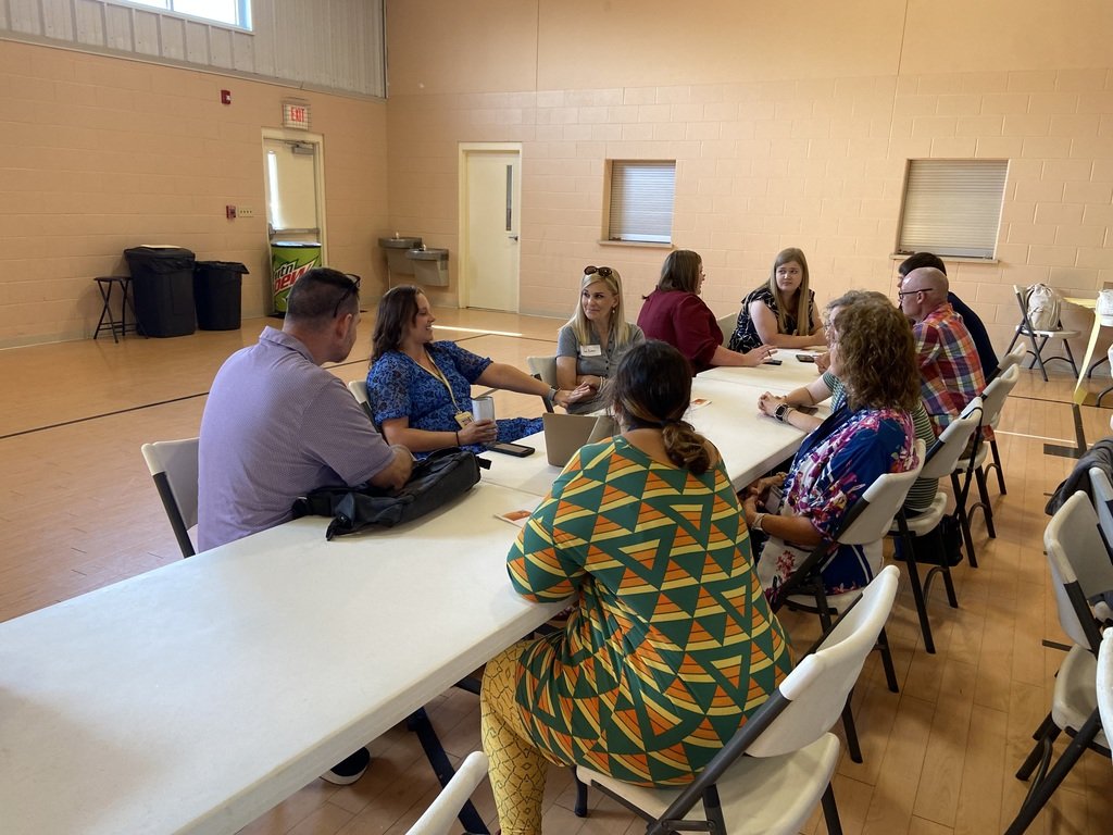 GCMSCougars's tweet photo. More scenes from our 5-Year Event, where we analyzed what's going well, what needs improvement, and where we want our school in 5 years! Big thanks to all who attended! #GCMSImpact https://t.co/H9eT5UeWLN
