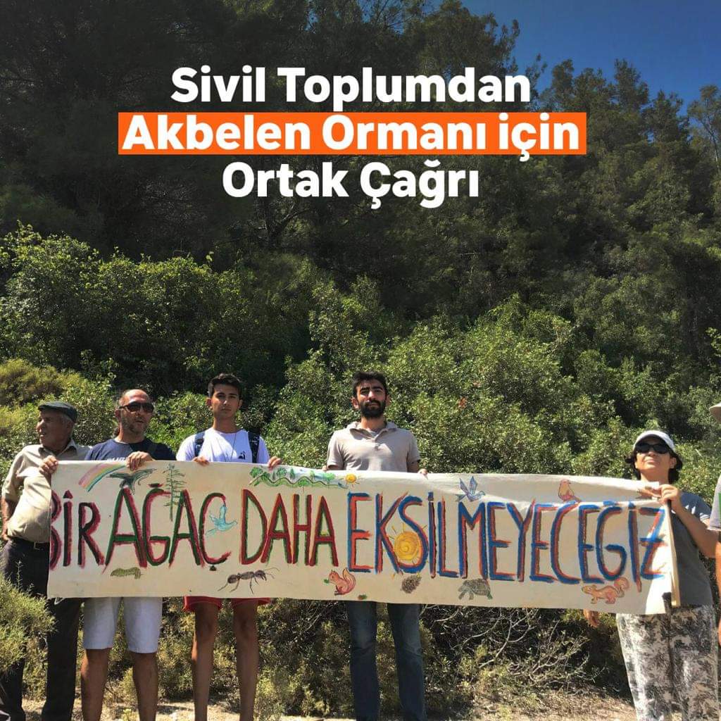 Sivil Toplumdan Akbelen Ormanı İçin Ortak Çağrı.
BİR AĞAÇ DAHA EKSİLMEYECEĞİZ
#AkbeleneDokunma 
#AkbelendenDefolLimak
#LimakDefol
#AkbelenDirenişi 
#İkizköyDireniyor