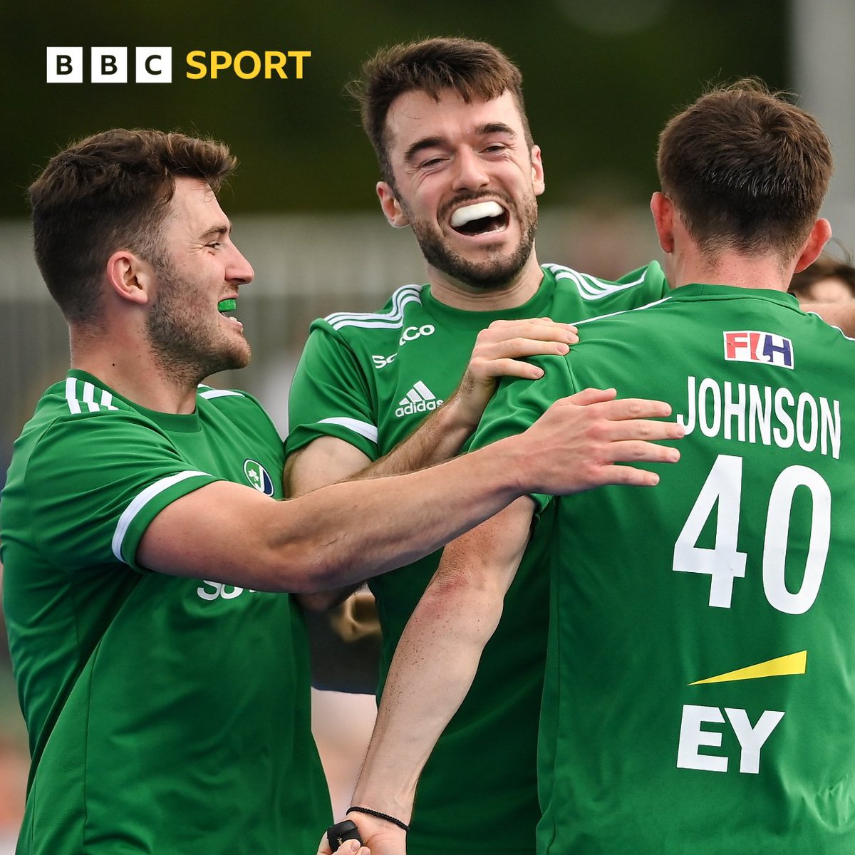 BBCSPORTNI's tweet photo. Ireland have secured their place at the Olympic Qualification Tournaments ✅👏 

More ⤵️

#BBCHockey