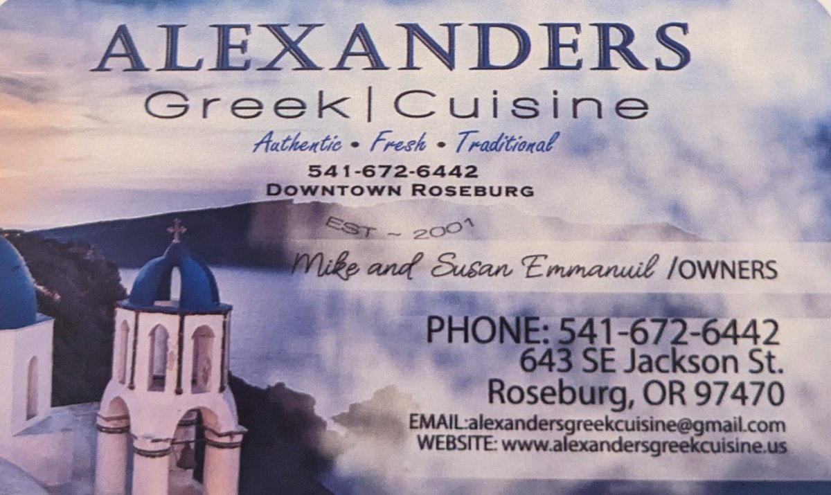 ServingLifeCare's tweet photo. You won't find a better Gyro or Baklava anywhere! Alexanders has an amazing staff, wonderful food and a great atmosphere! Thank you for your years of continued support of LifeCare and those we serve! 

#flashbackfridays 
#grateful
#communitypartners 
#LifeCare https://t.co/dSDwPfMeNS