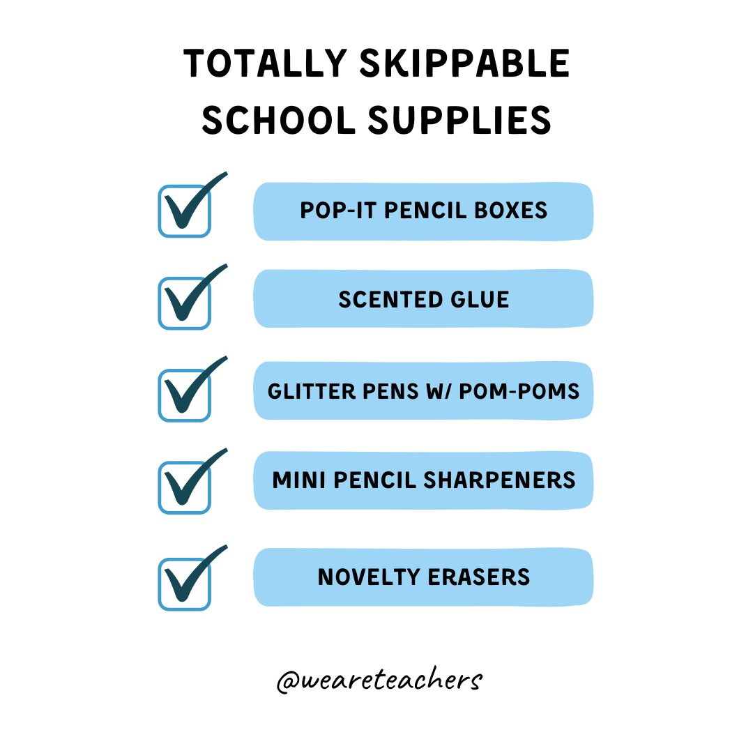 Just say no, parents.