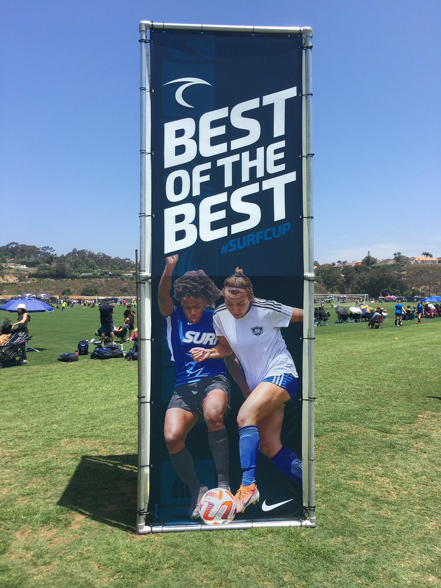 When you find your former teammate on a banner at <a href="/surfcupsports/">SurfCupSports</a>! I love you Mac 🤩
