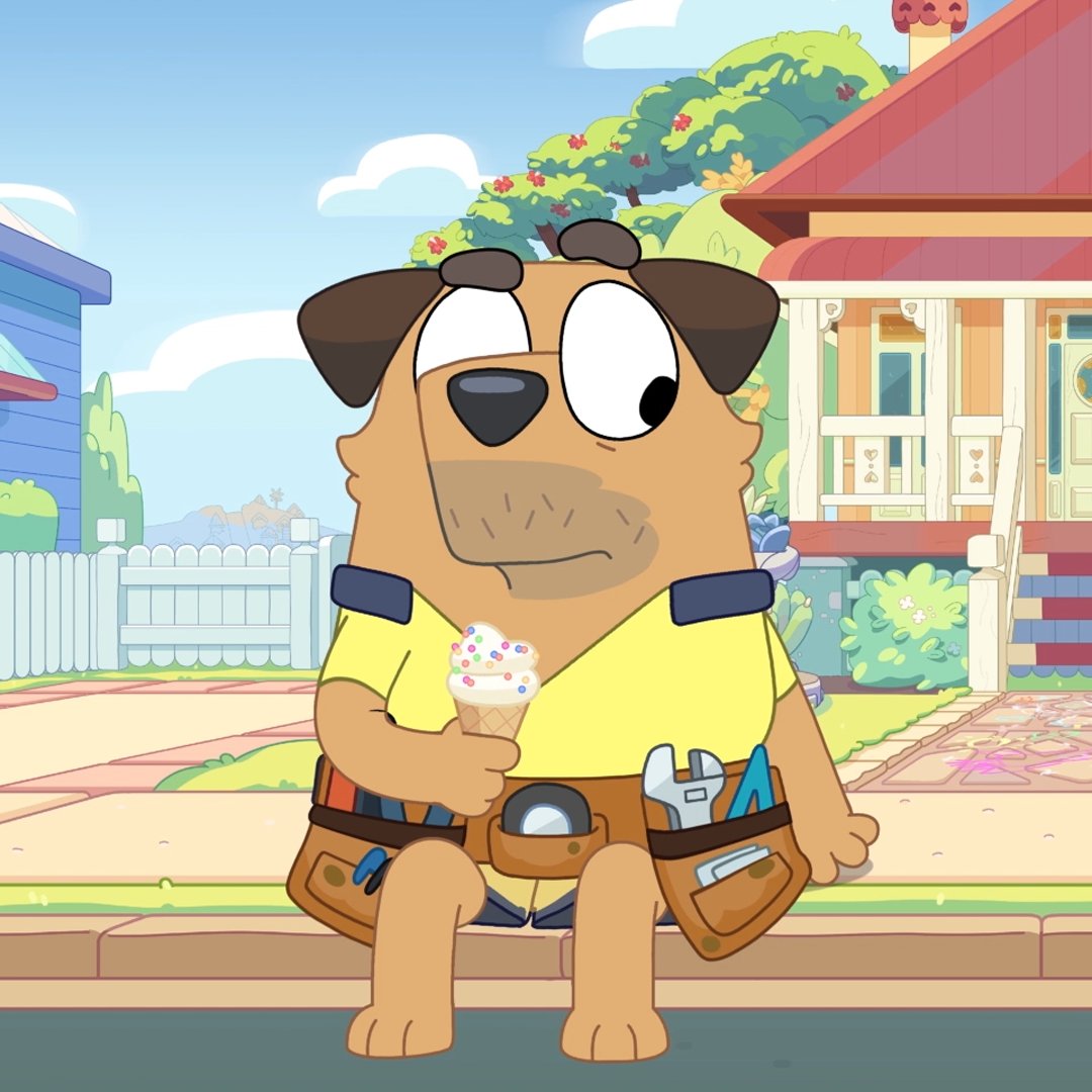 OfficialBlueyTV's tweet photo. Keep an eye on your enemies ... 🍦 

#Bluey https://t.co/rTj1Iq1cG5