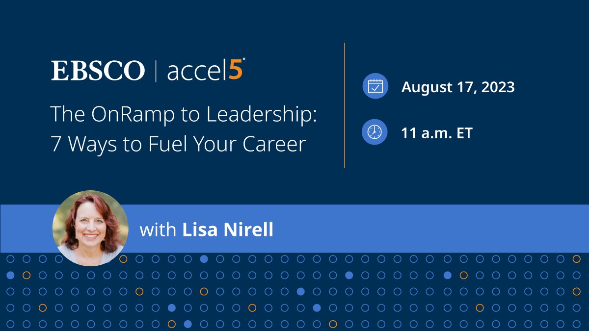 EBSCO Accel5 tweet media