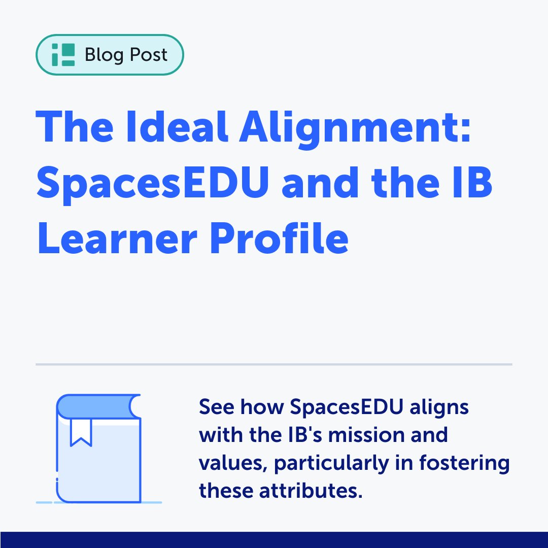 spaces_edu's tweet photo. ๐ Explore how SpacesEDU aligns with the IB's mission and values! ๐ Our latest blog post delves into this alignment, emphasizing the importance of fostering these attributes in our learners' journeys. ๐https://t.co/9o5RaHKt3S #SpacesEDU #IBMission #GlobalCitizens https://t.co/Rv3uxnczDw