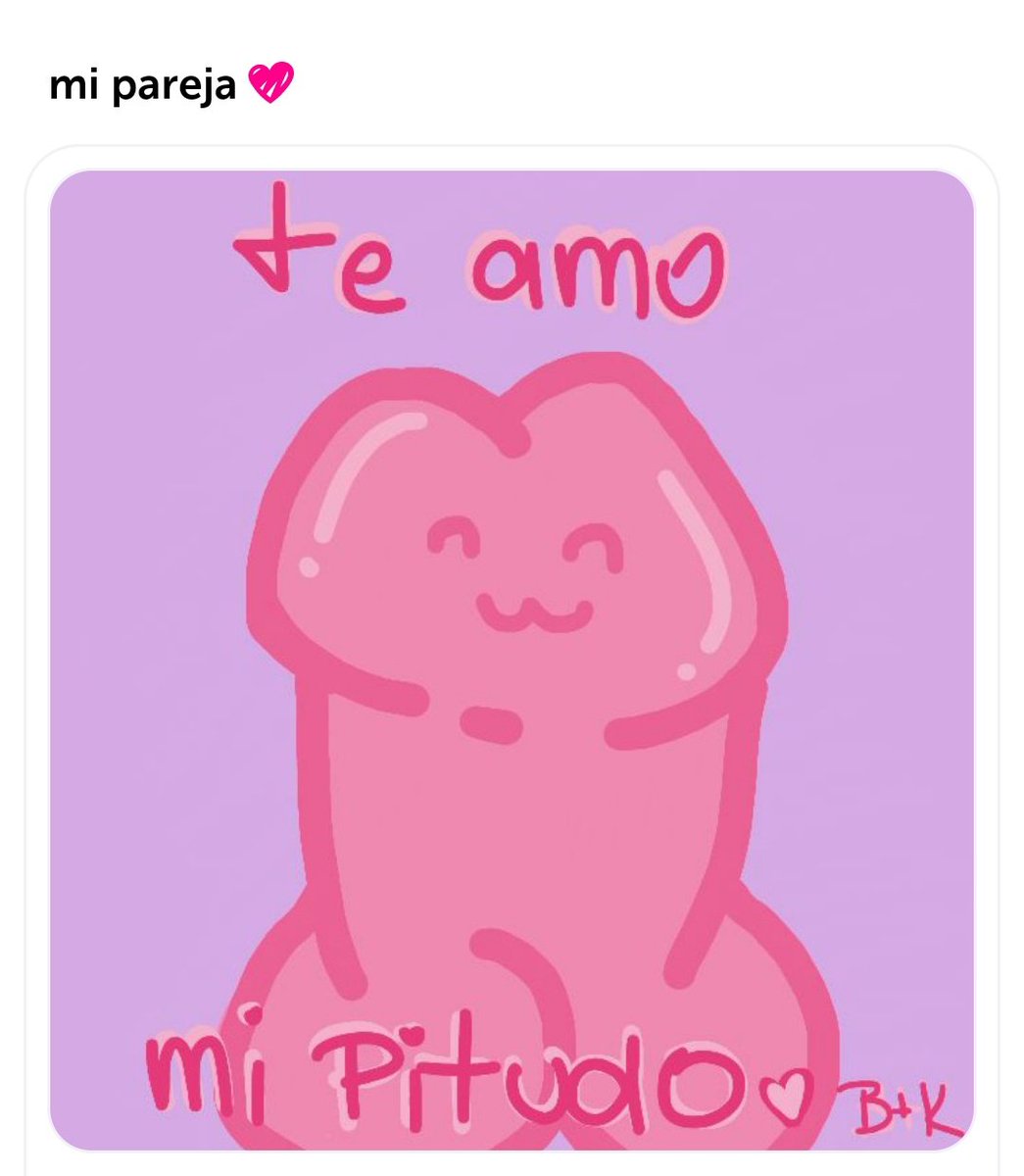 bktktrx's tweet photo. Amigos........... tsuki me hizo una pijita lindita :c https://t.co/07Lg8NHOBD