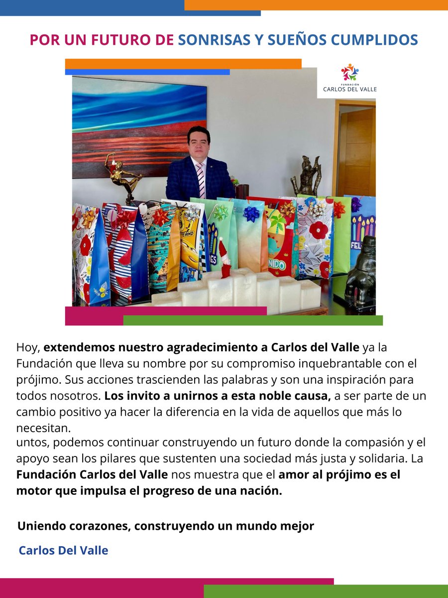 Fundación Carlos del Valle tweet media