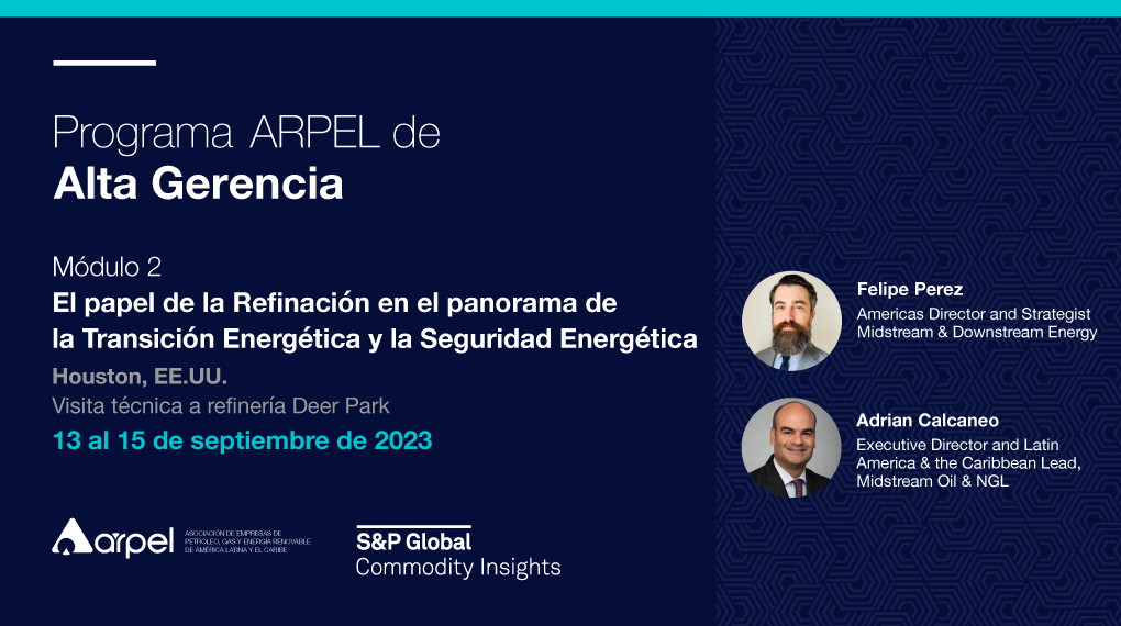 ARPEL_Petroleo's tweet photo. 🔵[ÚLTIMOS DíAS] Invitamos a los líderes de la industria de petróleo y gas en América Latina y el Caribe a unirse a la tercera edición del Programa ARPEL de Alta Gerencia - Módulo 2.

ℹ️ Más información: https://t.co/eGeOfqNn8O

#ARPEL #ProgramadeLiderazgo #LeadershipProgram https://t.co/rP2sRFofAN