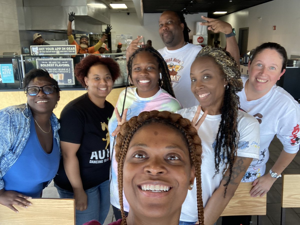A team that can celebrate together works well together! Happy Birthday Dr. Lutes🥳 <a href="/SkoolinSession/">Amity</a> #soaringeagles
