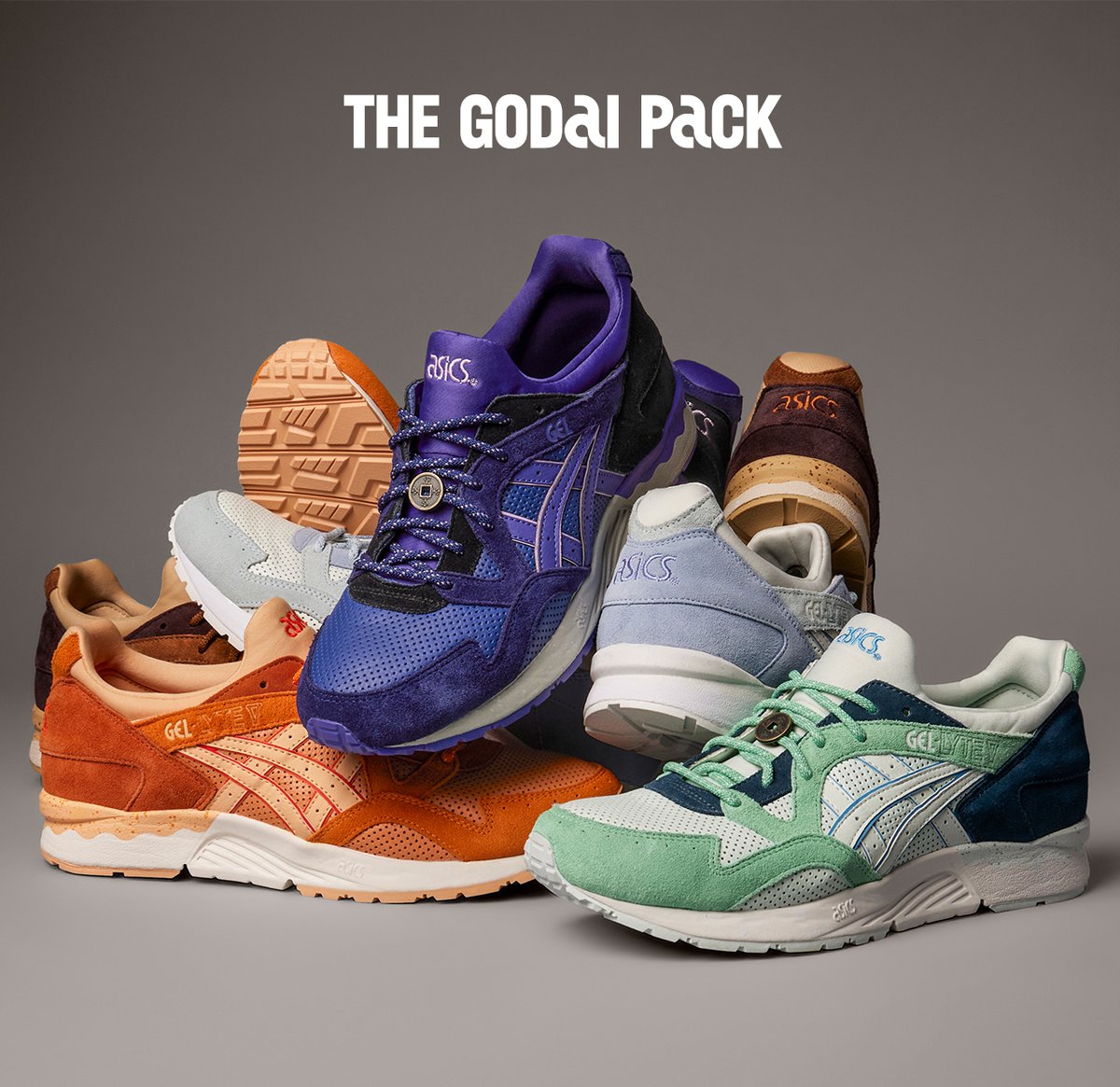 SOLELINKS's tweet image. Ad: Dropped via ASICS US
ASICS Gel-Lyte V 'Godai Pack' 
=&amp;gt; bit.ly/3OfCM74