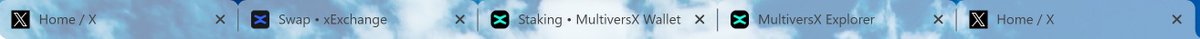X's everywhere....

I do not think <a href="/MultiversX/">Multiversᕽ</a> is in cahoots with <a href="/elonmusk/">Elon Musk</a> --- but as #MultiversX grows in usage and popularity I believe that Elon will take notice sooner or later. #MultiversX #EGLD

#X #PowerofX

x.com/beniaminmincu/…