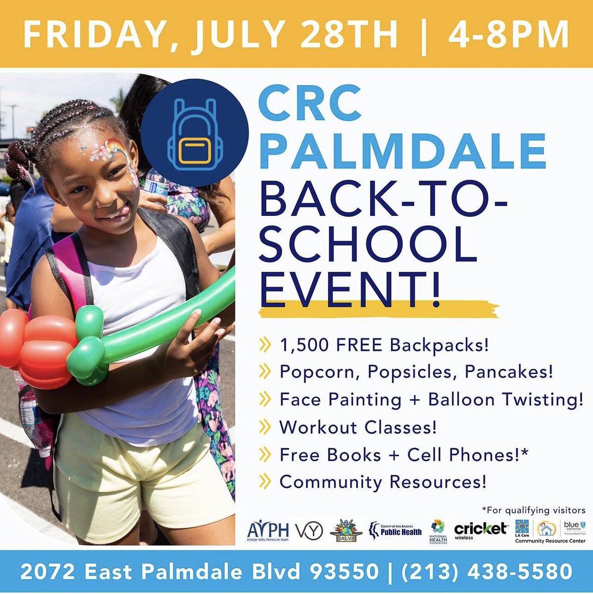 pasc_la's tweet photo. Back to school events happening today and tomorrow! @LACareHealth #backtoschool #freebackpacks #freeschoolsupplies #losangeles #lacounty https://t.co/NOlANgjQsu