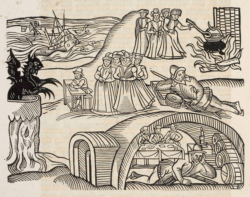 Sipping_Time's tweet photo. Join us as we discuss the grisly tales of witch trials in Scotland, under the reign of James I. It features petty court dramas, nautical mishaps, and passive-aggressive pamphlet propagation. https://t.co/UhjIO6Y8qd
