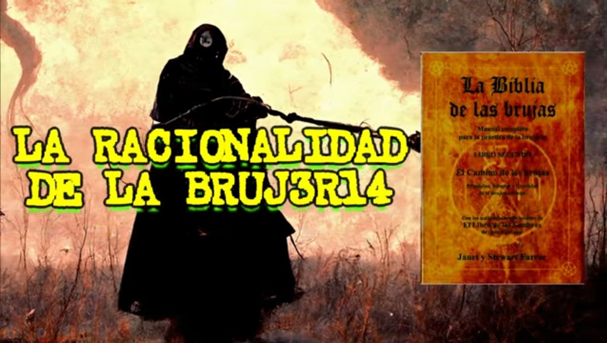 MovieBooks2's tweet photo. https://t.co/Mjdm1GfJMV
La Racionalidad de la Brujería
#Witcher #wiccan #wicca #witchcraft #brujeria #ocultismo https://t.co/rA5dN25RlH