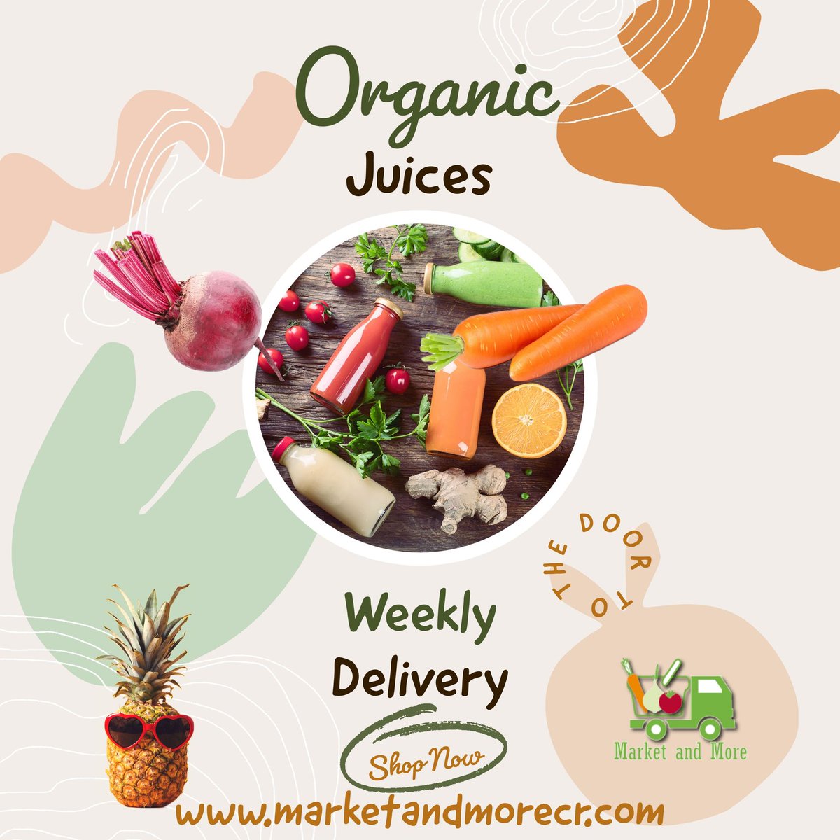 🍃🥤 Sip, savor, and revitalize with the pure goodness of organic juice! 🌈🍊 Experience nature's vibrant flavors and nourishing benefits in every refreshing drop. #OrganicJuice #FreshAndHealthy #NaturalRevitalization #JuiceGoals
