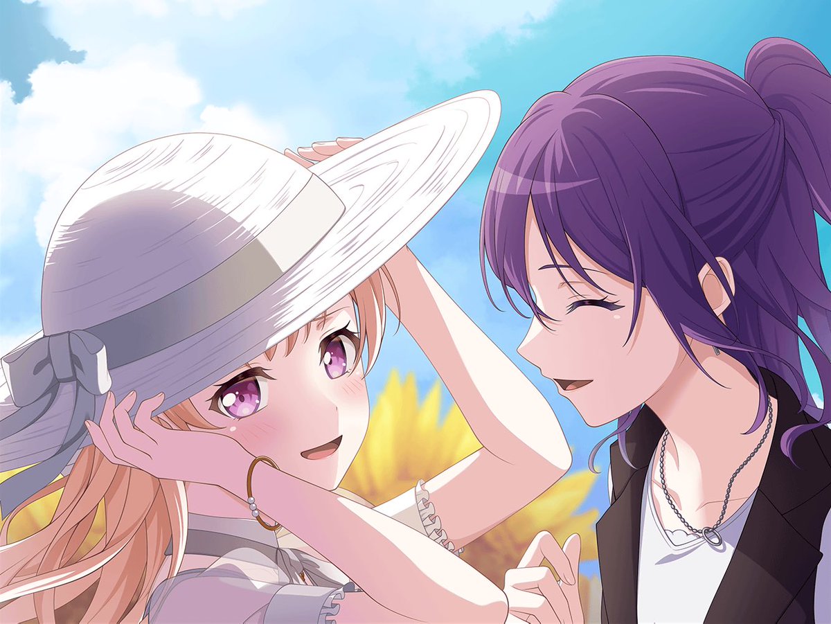 lesbodori's tweet photo. lesbianism was created to promote bandori new gacha system kirafes #バンドリ #ガルパ https://t.co/Q1baPAo8vU