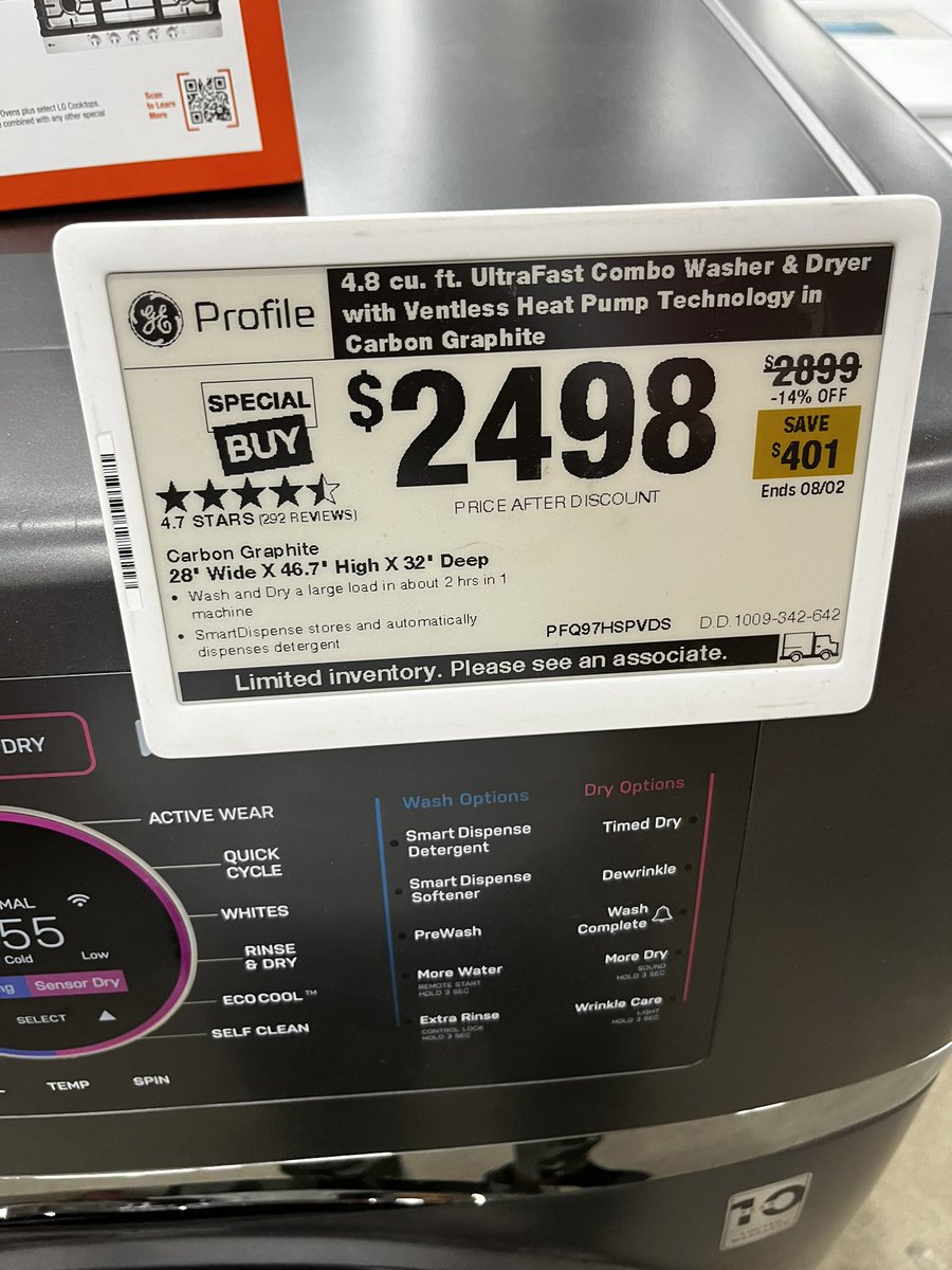 Okay Twitter fam. Who has this washer and dryer. I want it BAD!!! Is it worth it ?!?  It’s 2 n 1 😩💯