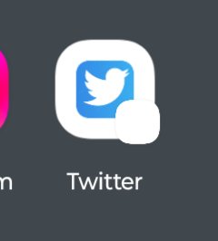 VenomousVoided's tweet image. Used an app icon app to fix it #changeitback @elonmusk