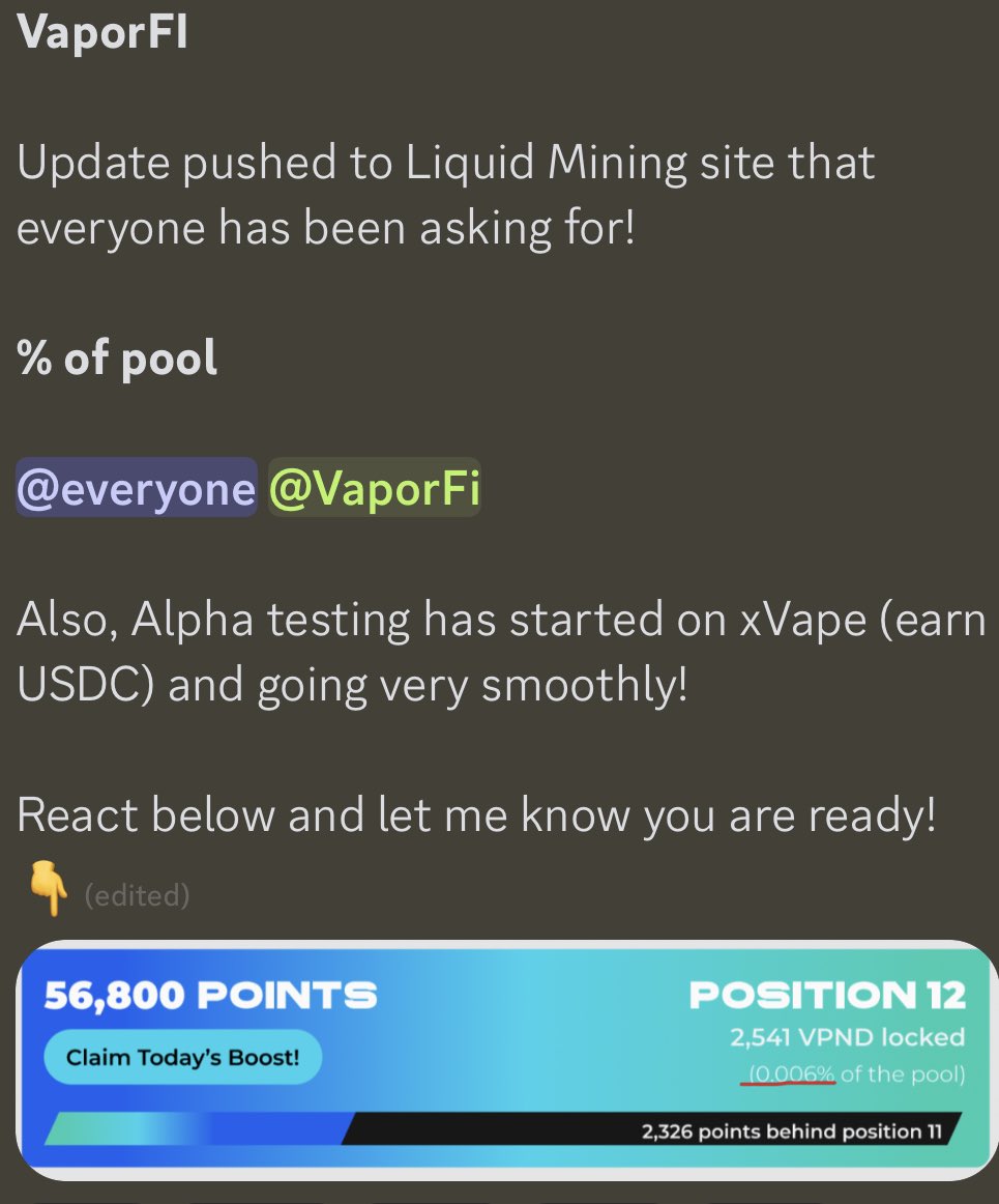 If you don’t know, now you know…

$VPND $VAPE $xVAPE