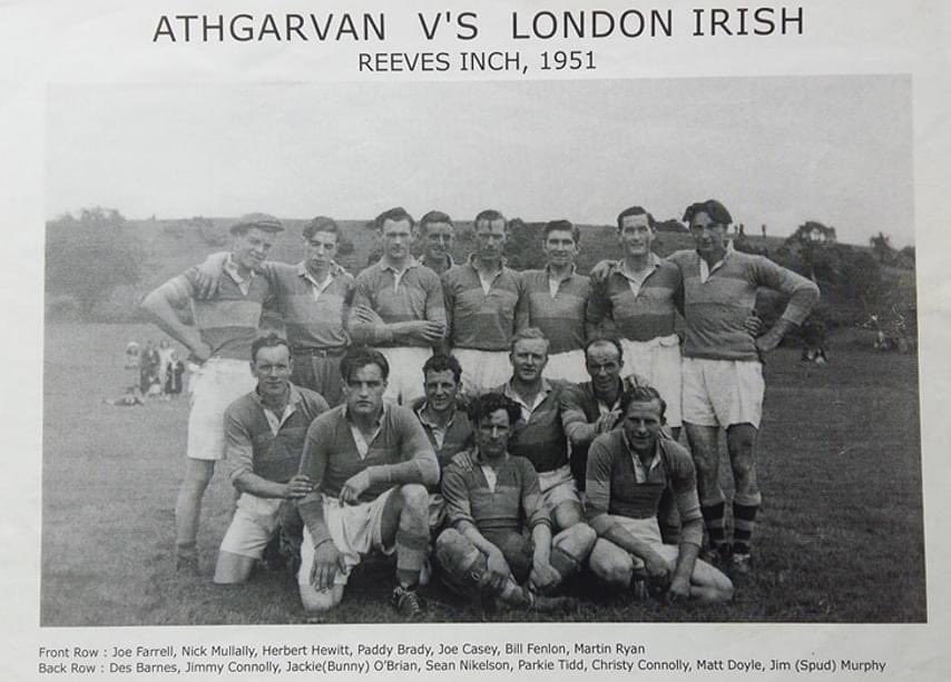 A photo that was sent to us today of the Athgarvan team back in 1951.
It's unlikey any of these players are still with us but there may be family members who recognise some of these Athgarvan legends. 🤍💙