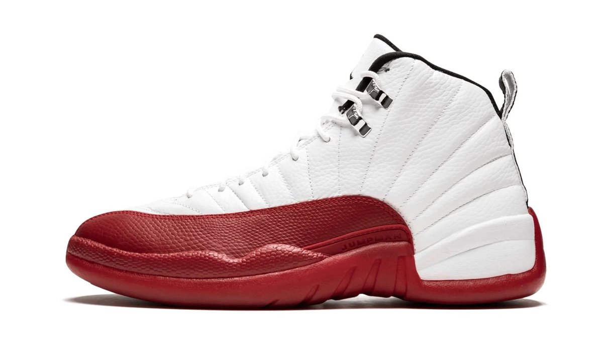 sneakerfiles's tweet image. The Air Jordan 12 ‘Cherry’ will return on October 28th, 2023 for $210. Cop or Pass?