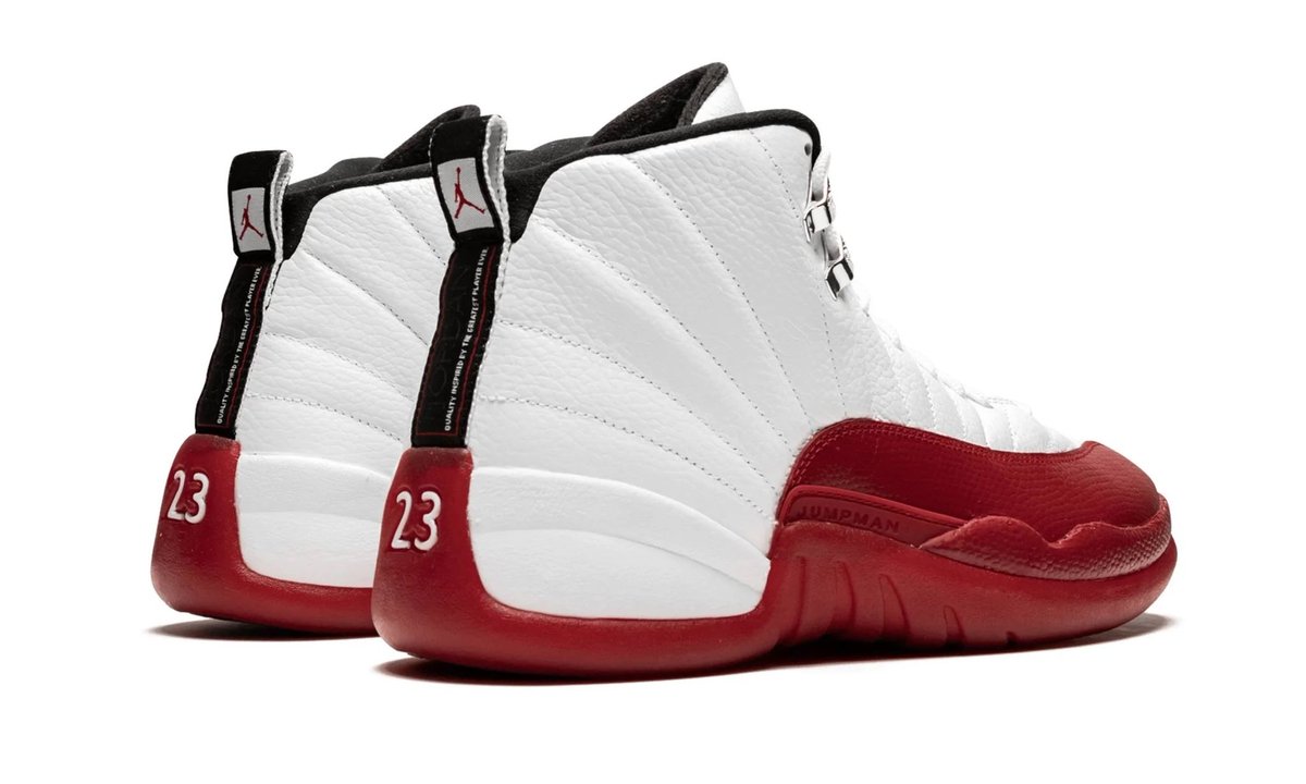sneakerfiles's tweet image. The Air Jordan 12 ‘Cherry’ will return on October 28th, 2023 for $210. Cop or Pass?
