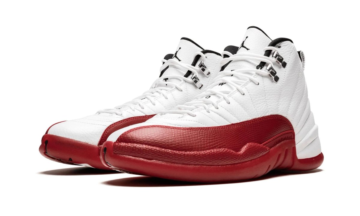sneakerfiles's tweet image. The Air Jordan 12 ‘Cherry’ will return on October 28th, 2023 for $210. Cop or Pass?