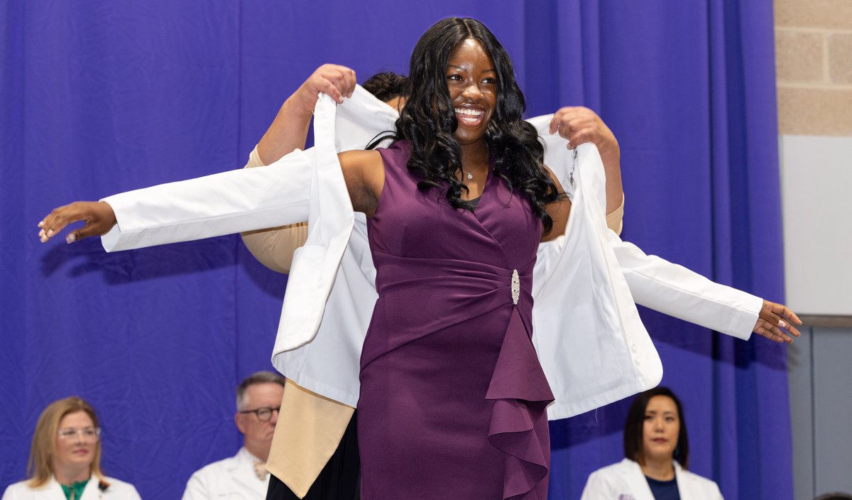 Lifelong dreams came one step closer to reality for the newest class of students in the Brody School of Medicine at East Carolina University as they were officially welcomed during the school’s annual White Coat Ceremony on Friday. READ news.ecu.edu/2023/07/28/whi…