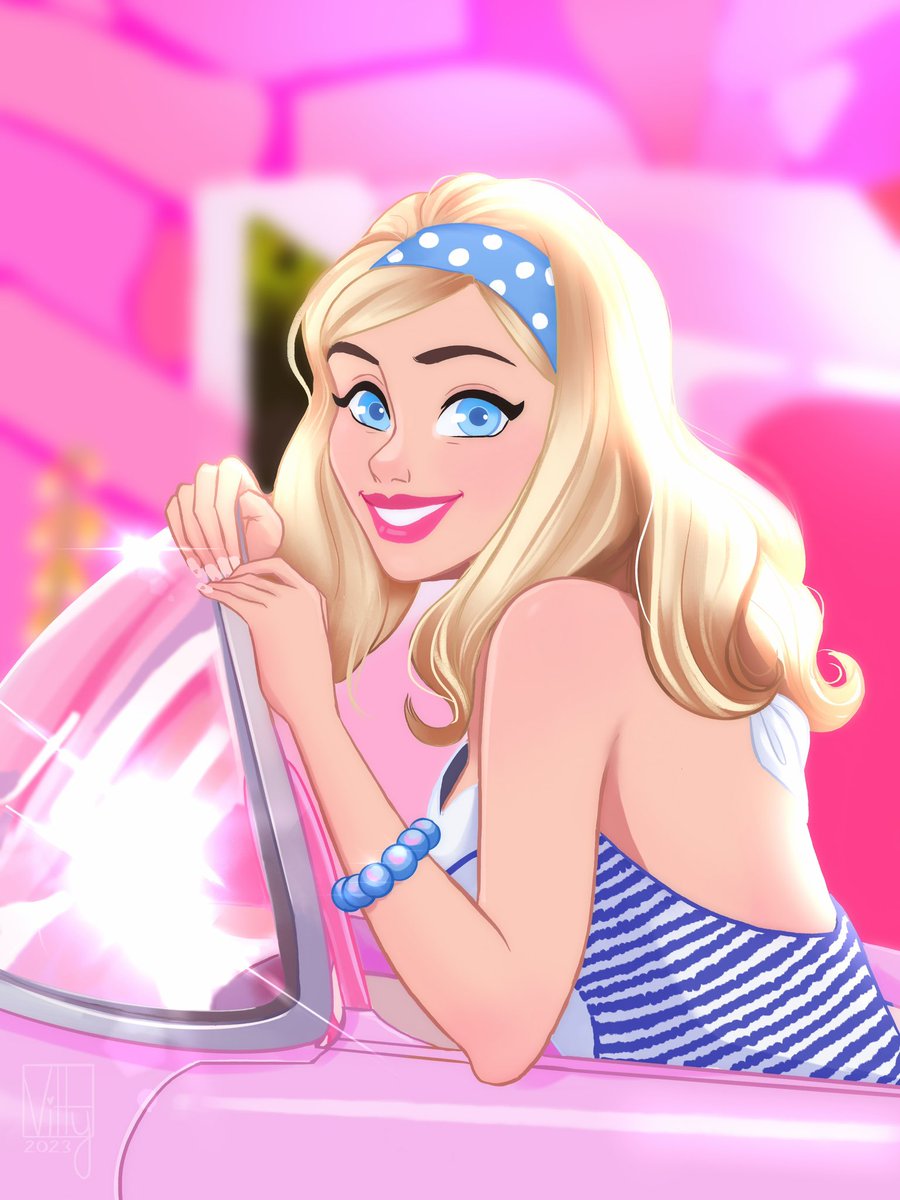 Hiya Barbie 👋🏻💗🎶
#Barbie #art