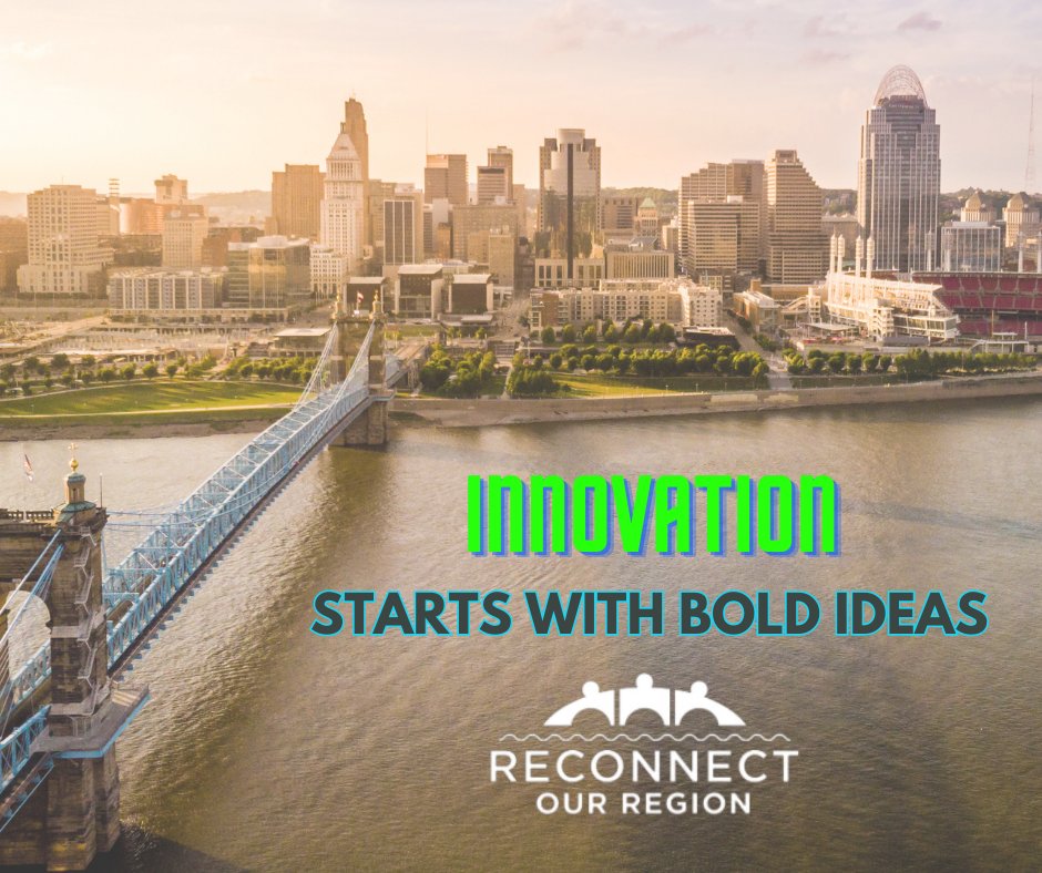 BridgeForwardC's tweet photo. Innovation in urban development starts with bold ideas. We're proud to share the Bridge Forward Cincinnati proposal, a plan that reimagines 30 acres of our city's space for people and progress.
Discover our vision: https://t.co/sE9LJuOItA
#cincinnatiohio #bridgeforward https://t.co/nZtKPezalf