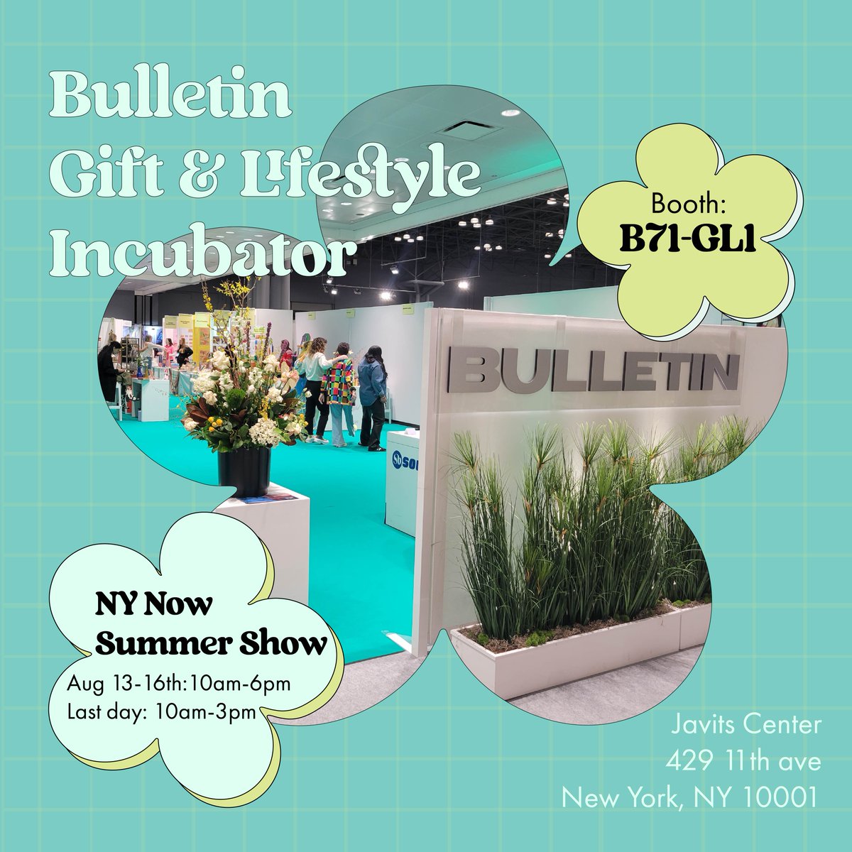 talisaalmonte's tweet photo. Here ye Here ye! 🗣 Calling all retailers out there....

This is my official post to let everyone know exactly where I'll be at NY Now Summer Show in less than 2 weeks! 

I'm nervous, excited and curious about how everything will go. It's been a long while of prepping behind the https://t.co/WJretHebuW