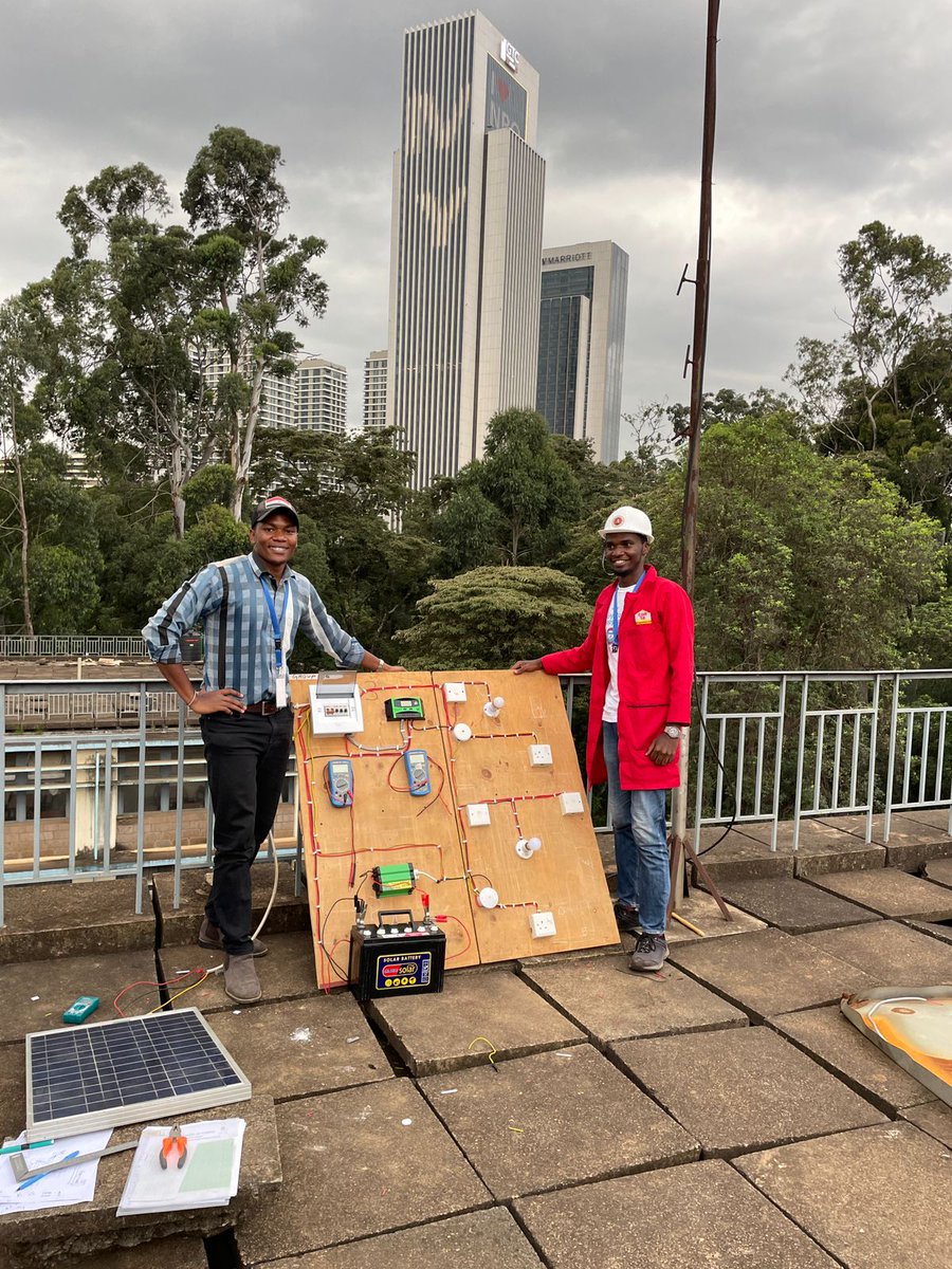 Abraham_kkimani's tweet photo. One month ago, I joined the solar training program at the University of Nairobi. Immersed in solar PV systems, I'm now passionate about a sustainable future powered by the sun. 🌞
@uonbi
#solarpower #GreenEnergy #SolarPVSystems
#GoGreen #EmbraceTheSun #CleanPower https://t.co/NrNqTUi0AZ