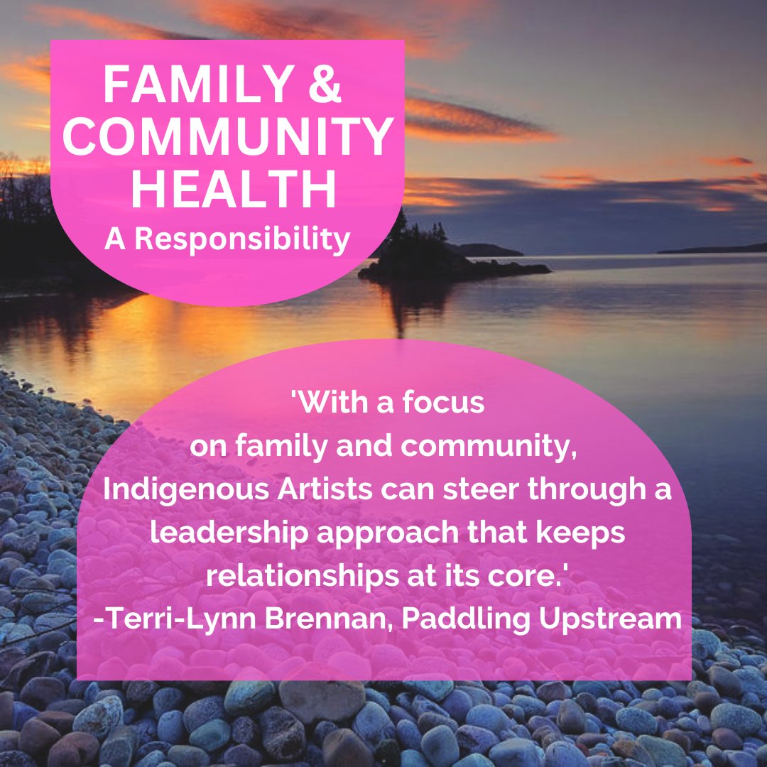 The second Bundle of Knowledge from Paddling Upstream: FAMILY &amp; COMMUNITY HEALTH - A responsibility to self while honoring essential relationships

Register for the Paddling Upstream Webinar Thursday, August 3rd, 1:30pm-2:30pm EST: bit.ly/44T6LZw