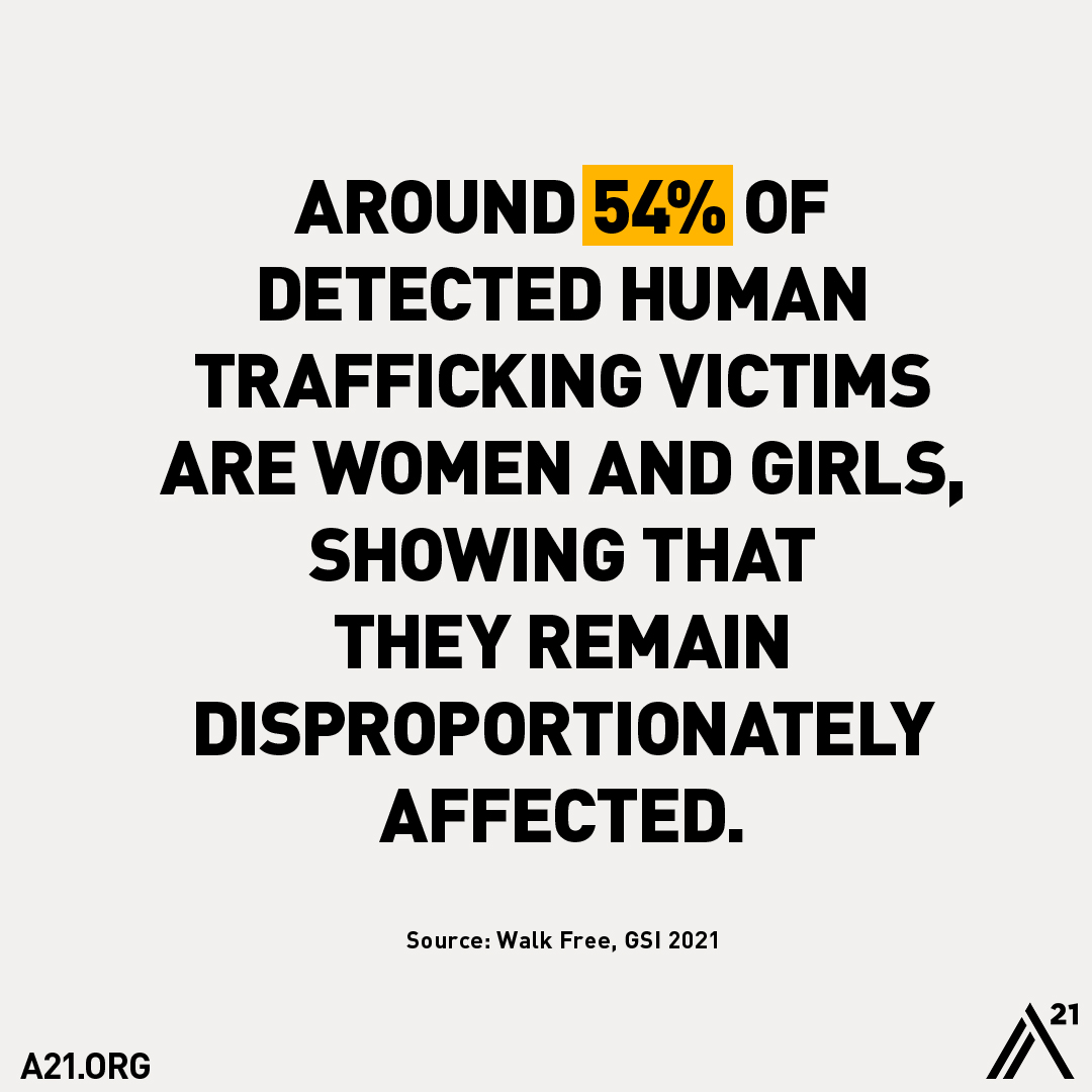 No matter what you do, we must remain vigilant in our awareness and action to end the global crisis of human trafficking.⁠ Share these facts below. 👇

A21.org