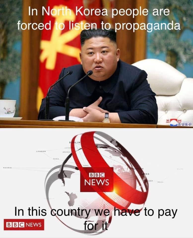 InTheWordsOf_CM's tweet photo. If this meme doesnโt make you wish to @DefundBBC, then nothing will: https://t.co/gUFfNMpvbU