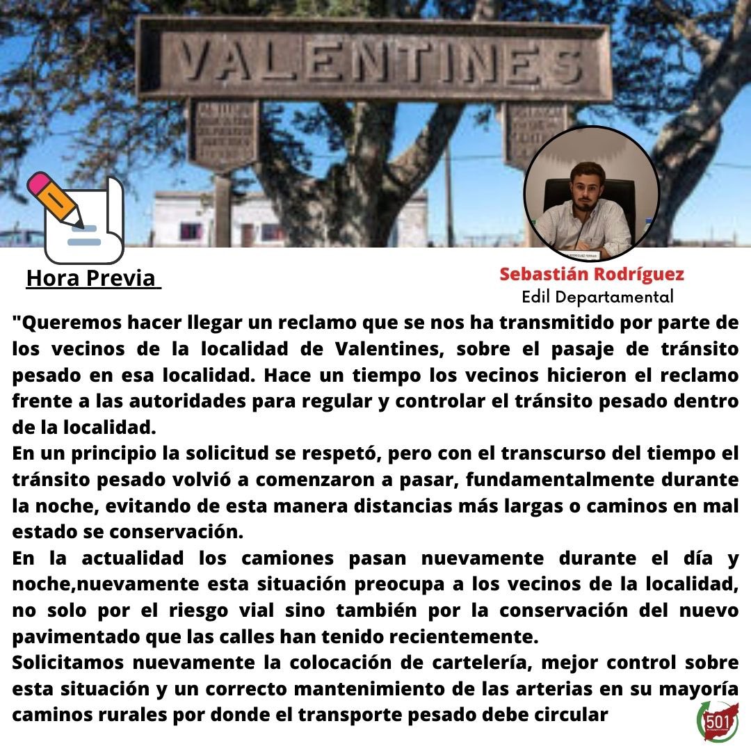 Horas previas presentadas ante el Ejecutivo Departamental en los últimos meses por el edil <a href="/joacomonte/">Joaquín Montesdeoca</a> , <a href="/sebastianrodfer/">Sebastián Rodríguez Ferrari</a> y <a href="/JLacassy/">Juan Lacassy</a>