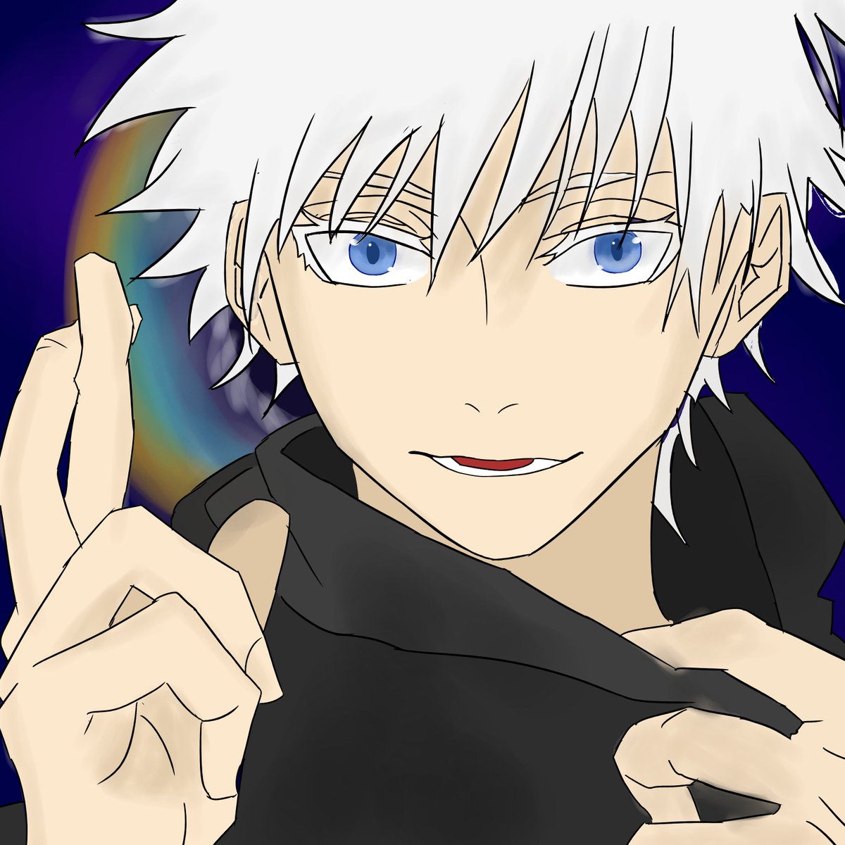 ticodrawer's tweet photo. 五條悟 領域展開 https://t.co/1UsPvv4fVy