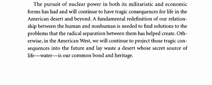 la_bettini's tweet photo. I went to see Oppenheimer. I encourage everyone not to forget the other side of the story and the impacts to communities left &amp; caused by the Manhattan project. To read more about it, Valerie Kuletz's "Tainted Desert" makes visible the human &amp; ecological costs left  #Oppenheimer https://t.co/pWganeOA47