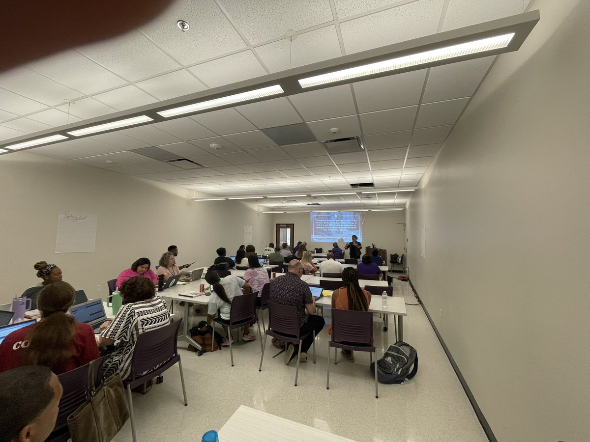 MandyLaCerte's tweet photo. What a week it’s been getting ready for the 23-24 school year ! Shout out to the SE region leadership teams. I enjoyed our time with @NIETteach  working on our long range plans and thanks @LSUCHSE @Rwmitch and @UHIGHDIRECTOR for such an amazing facility and all of the hospitality https://t.co/cXLrv1LFqE