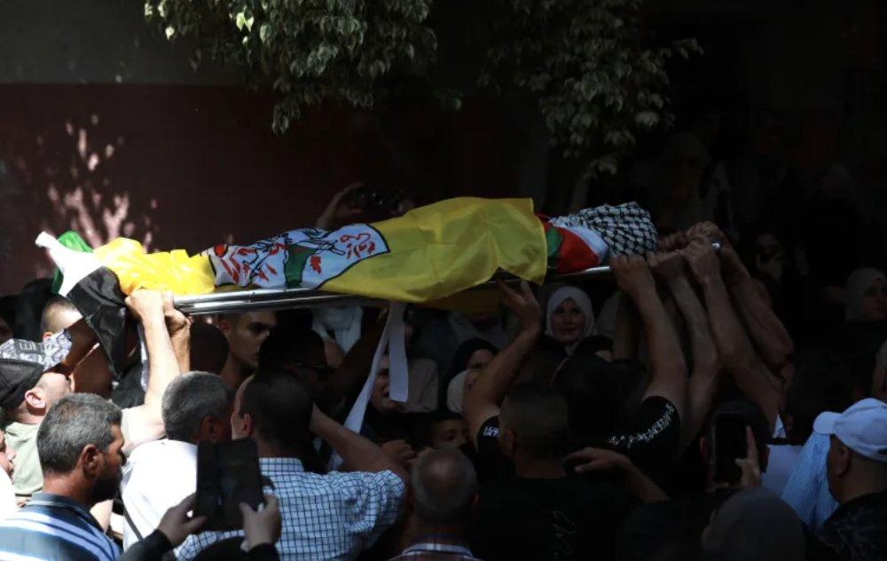 AJEnglish's tweet photo. “He didn’t want to die. They killed him in cold blood.”

Faris Abu Samra, a 14-year-old Palestinian boy, was shot and killed by Israeli forces during an incursion in the occupied West Bank city of Qalqilya https://t.co/APDeppmKdd https://t.co/JqzuSstX54