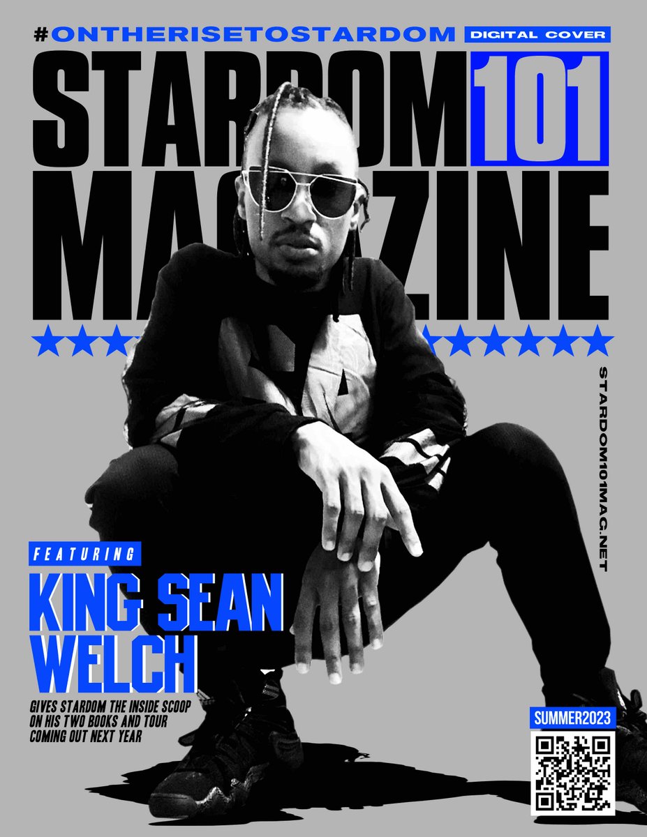 Stardom101Mag's tweet photo. ST⭐️RDOM + King Sean Welch
📍New York City
📚 Stardom Releases Fifth-Ever Digital Cover Series Featuring @Seanwelchunwritten
Read his digital issue story online https://t.co/br3phB8sgR
#KingSeanWelch #STARDOM101 #STARDOMDIGITAL #DIGITALCOVER #STARDOM101MAG https://t.co/U02tHmVfjg