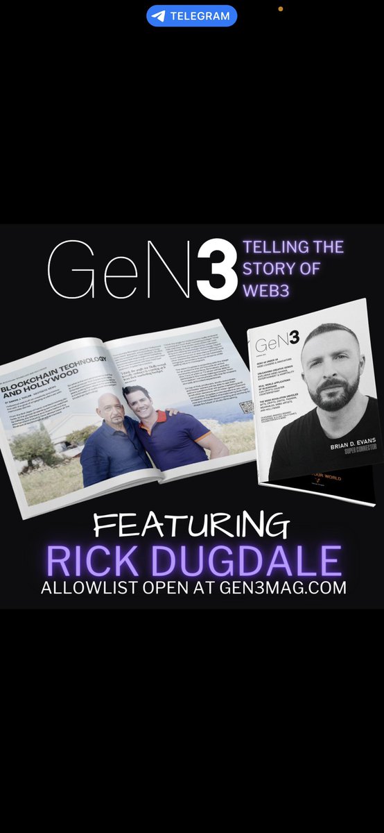 RickDugdale's tweet photo. Check out first edition of https://t.co/UoTEuqK8VG coming soon. Order yours today.  In the magazine with a few legends such as @BrianDEvans @CryptosR_Us https://t.co/paSD4J7NPm