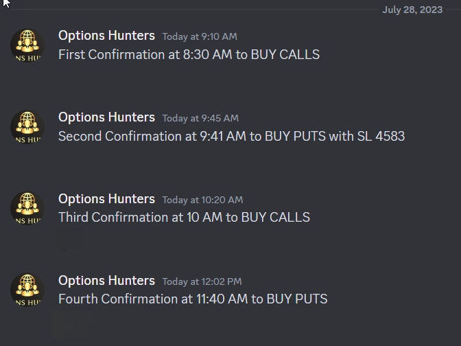 OptionsHunters3's tweet image. $SPX $SPY $QQQ
Starting today, will post Trade Confirmation Alerts!!

Today's $SPX trade alerts in our discord channel.

Join us @ discord.gg/rjAuP299sP to get real time SPX movement alerts.