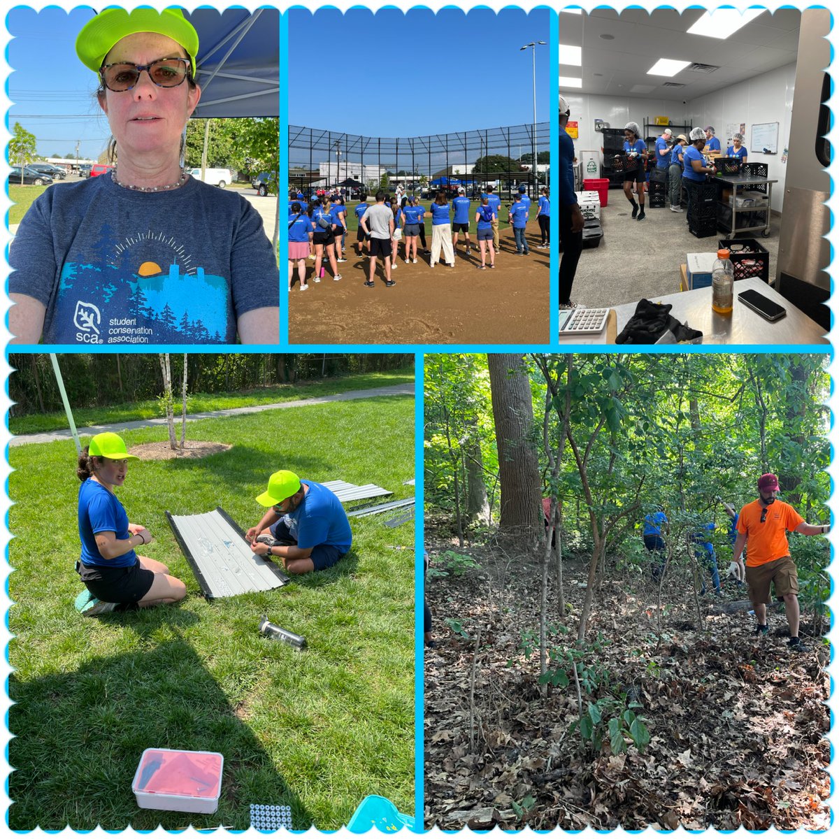 Great day volunteering with <a href="/the_sca/">SCA</a> alongside hundreds of <a href="/Nestle/">Nestlé</a> volunteers and local <a href="/arlingtonva_/">Arlington, VA</a> students! Our group cleaned up and cut invasive species from 2610 sq ft of #greenvalley and hauled out huge bags of recyclables and trash.  #volunteers #ConservationEfforts