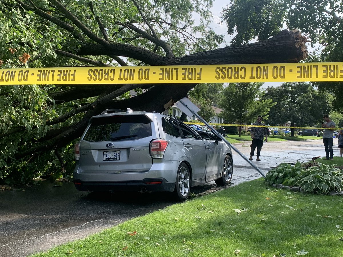 ecoBala's tweet photo. massive damage around #ONStorm #Ottawa https://t.co/L7IObM8kcY